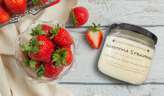 It's Always Strawberry Season at Geaux Candle Company